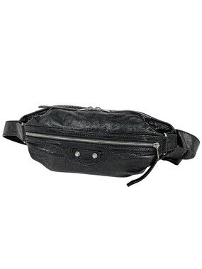 Balenciaga Classic Neolift Belt Bag Leather Black